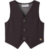 Name It Chocolate Plum Solid Nmmrobino Väst Unb