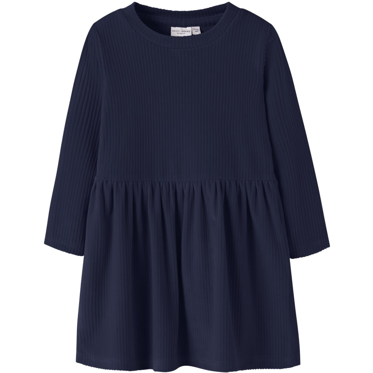 Name It Evening Blue Nmfveloa Ls Sammet Klänning