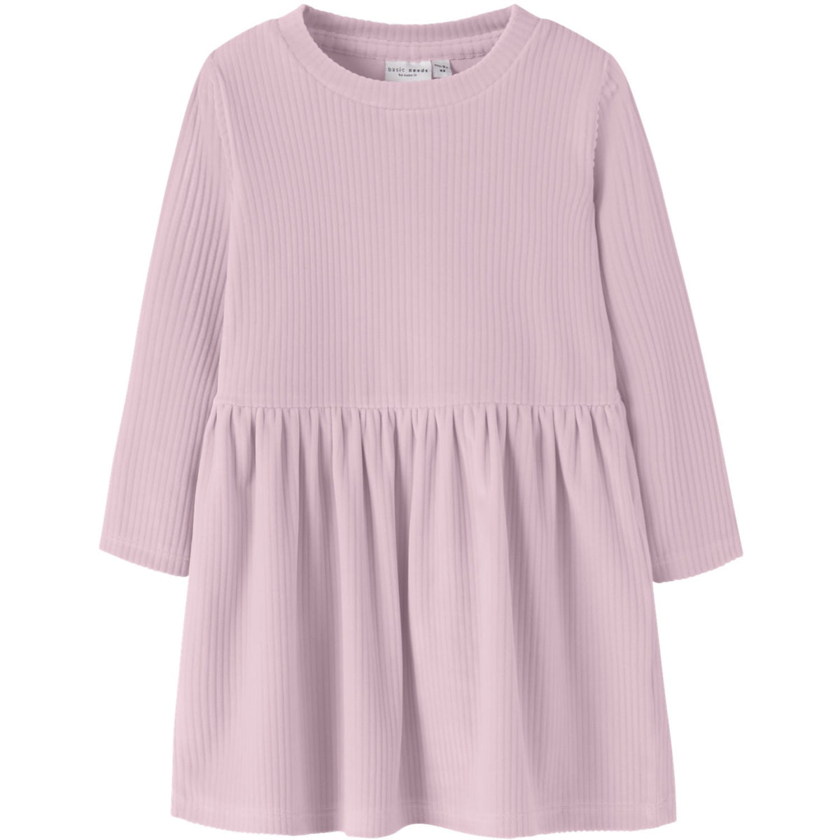 Name It Mauve Shadows Nmfveloa Ls Sammet Klänning