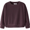 Name It Catawba Grape Nmfveloa Ls Sammet Kort Topp