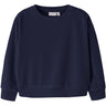 Name It Evening Blue Nmfveloa Ls Sammet Kort Topp