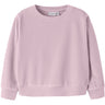 Name It Mauve Shadows Nmfveloa Ls Sammet Kort Topp