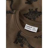 Name It Sepia Nmmriva Ls Nreg Sweat Bru