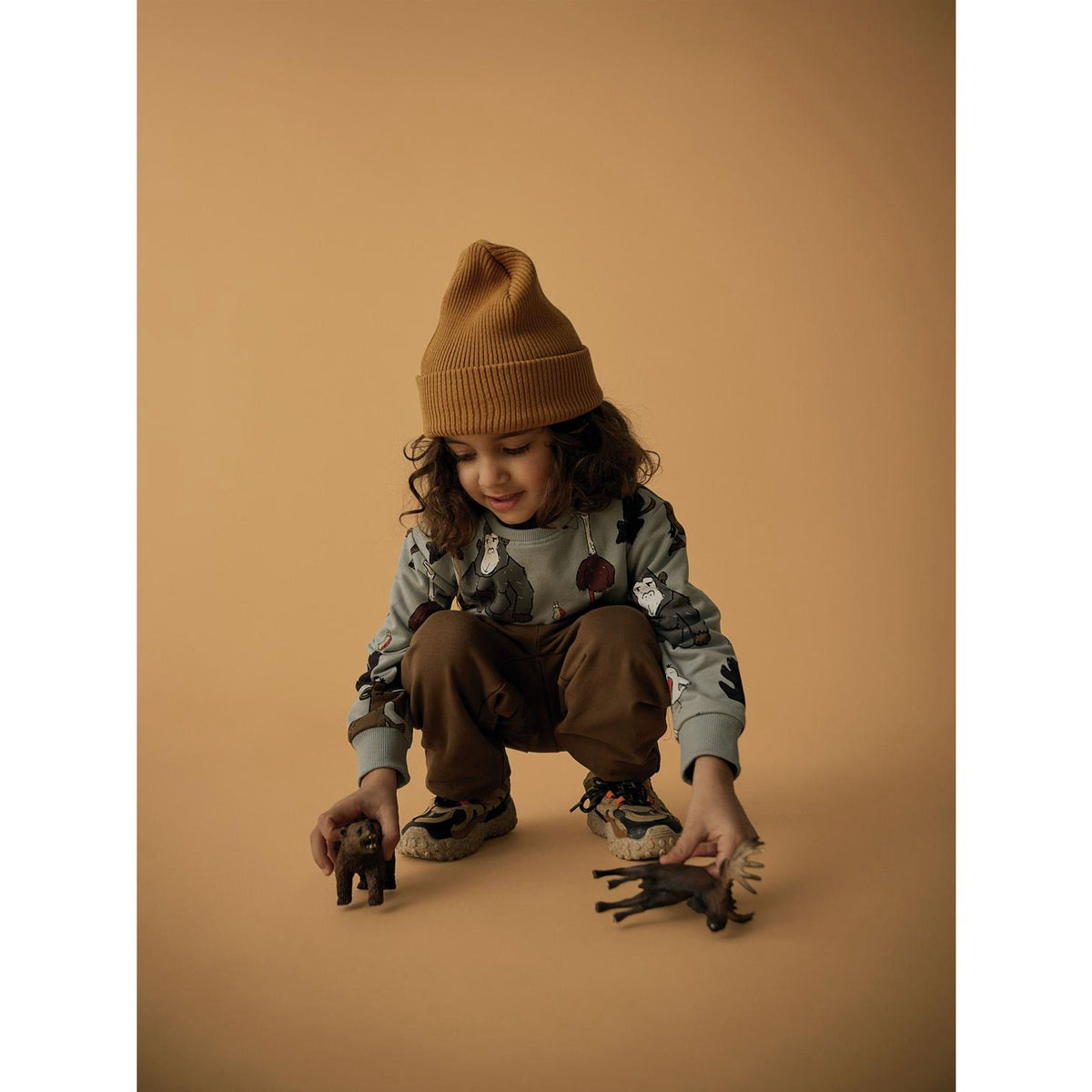 Name It Sepia Nmmrugo Nreg Sweat Byxor Bru