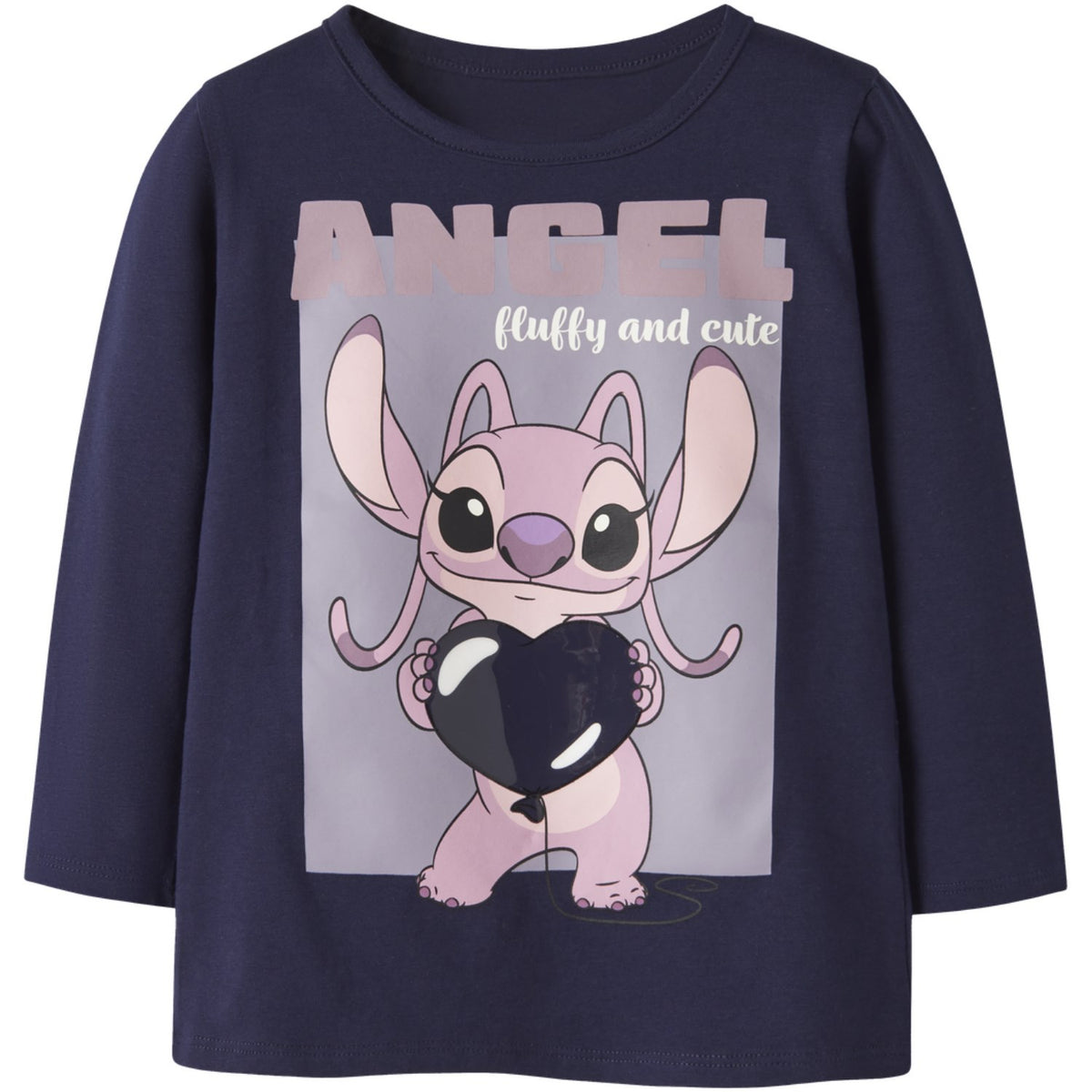 Name It Evening Blue Nmfoda Stitch Ls Nreg Topp Låda Wdi