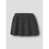 Name It Black Nkfriaglitter Stickad Kjol