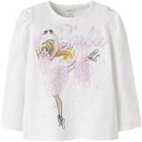 Name It Bright White Nmfordi Barbie Ls Topp Låda Mat