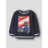 Name It Navy Blazer Nmmodin Paw Nreg Sweat Låda Bru Cplg