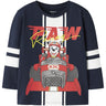 Name It Navy Blazer Nmmoliver Paw Ls Nreg Topp Låda Cplg