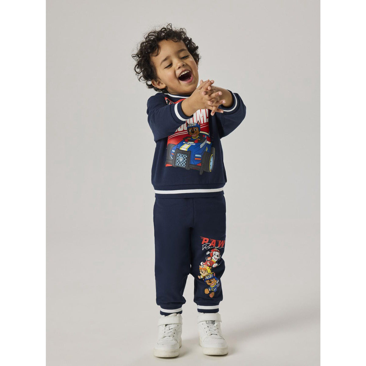 Name It Navy Blazer Nmmodin Paw Nreg Sweat Låda Bru Cplg