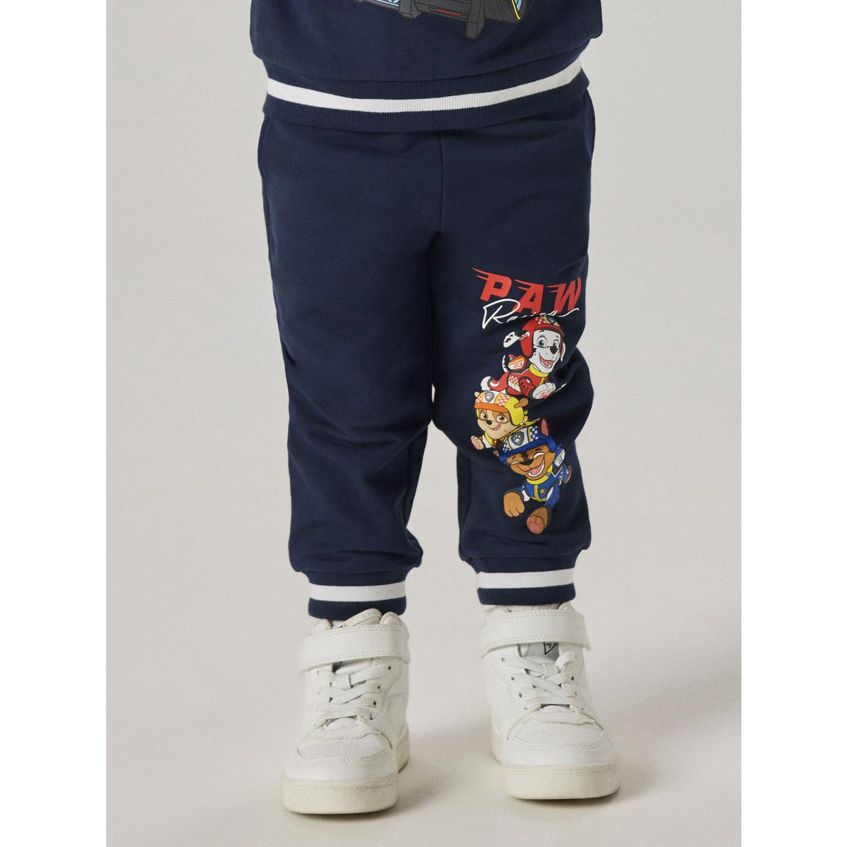 Name It Navy Blazer Nmmodin Paw Sweat Byxor Bru Cplg