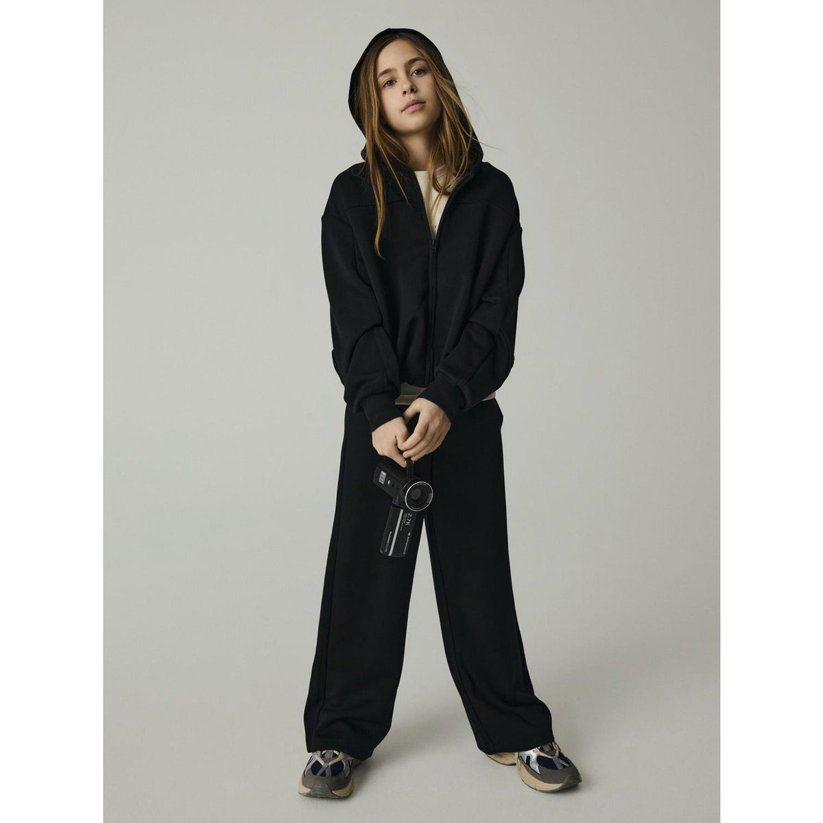 Name It Black Nkfsapalu Wide Sweat Byxor