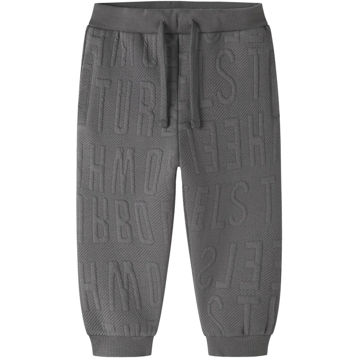 Name It Charcoal Gray Nmmstig Nreg Sweat Byxor