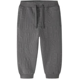 Name It Charcoal Gray Nmmstig Nreg Sweat Byxor