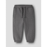 Name It Charcoal Gray Nmmstig Nreg Sweat Byxor