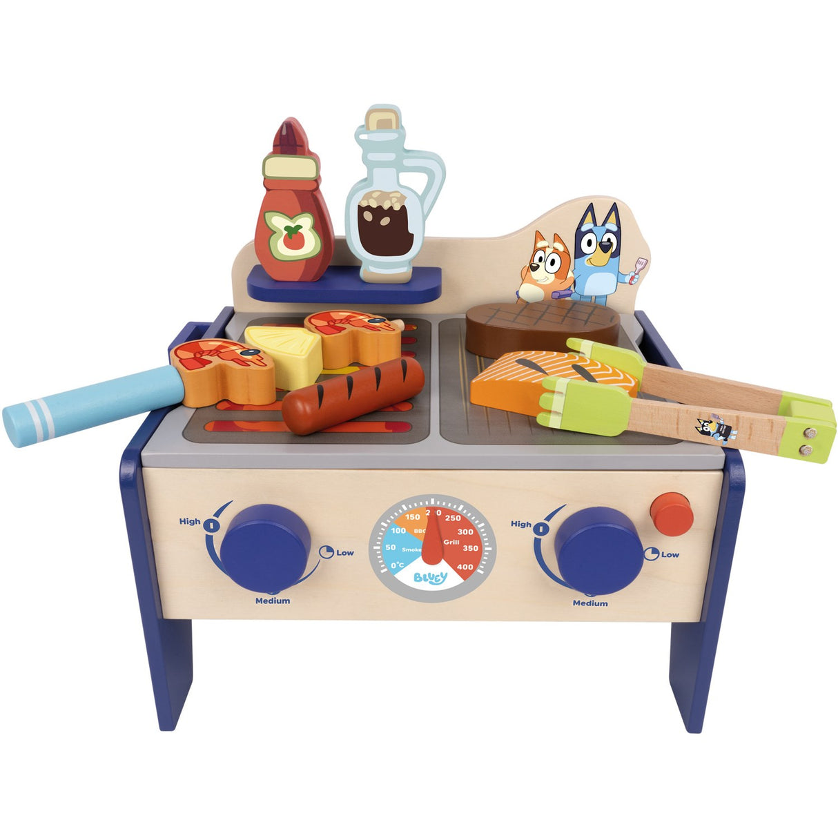 Bluey Barbecue & Salat