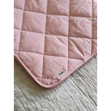 Lalaby Tiny Check Pink Quiltad Baby Filt
