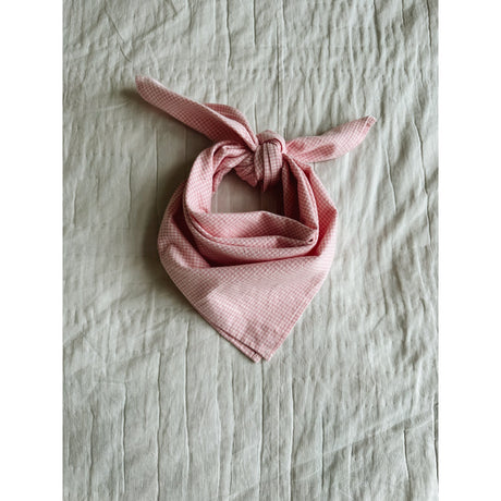 Lalaby Tiny Check Pink Vera Halsduk