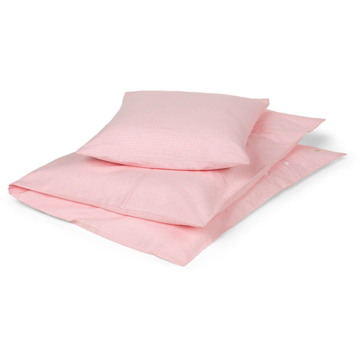 Lalaby Tiny Check Pink Classic Baby Sängkläder