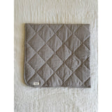 Lalaby Tiny Check Brown Quiltad Baby Filt