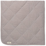 Lalaby Tiny Check Brown Quiltad Baby Filt