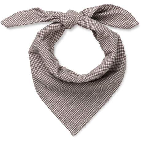 Lalaby Tiny Check Brown Vera Halsduk