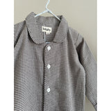 Lalaby Tiny Check Brown Classic Pj Dräkt