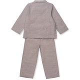 Lalaby Tiny Check Brown Classic Pyjamas