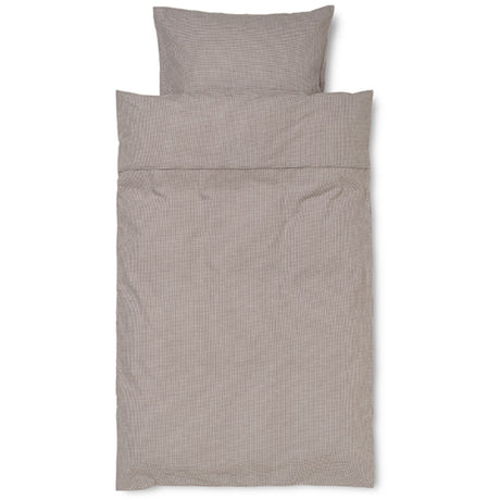 Lalaby Tiny Check Brown Classic Baby Sängkläder