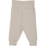 Müsli Balsam Cream/ Walnut Mini Stripe Rib Byxor