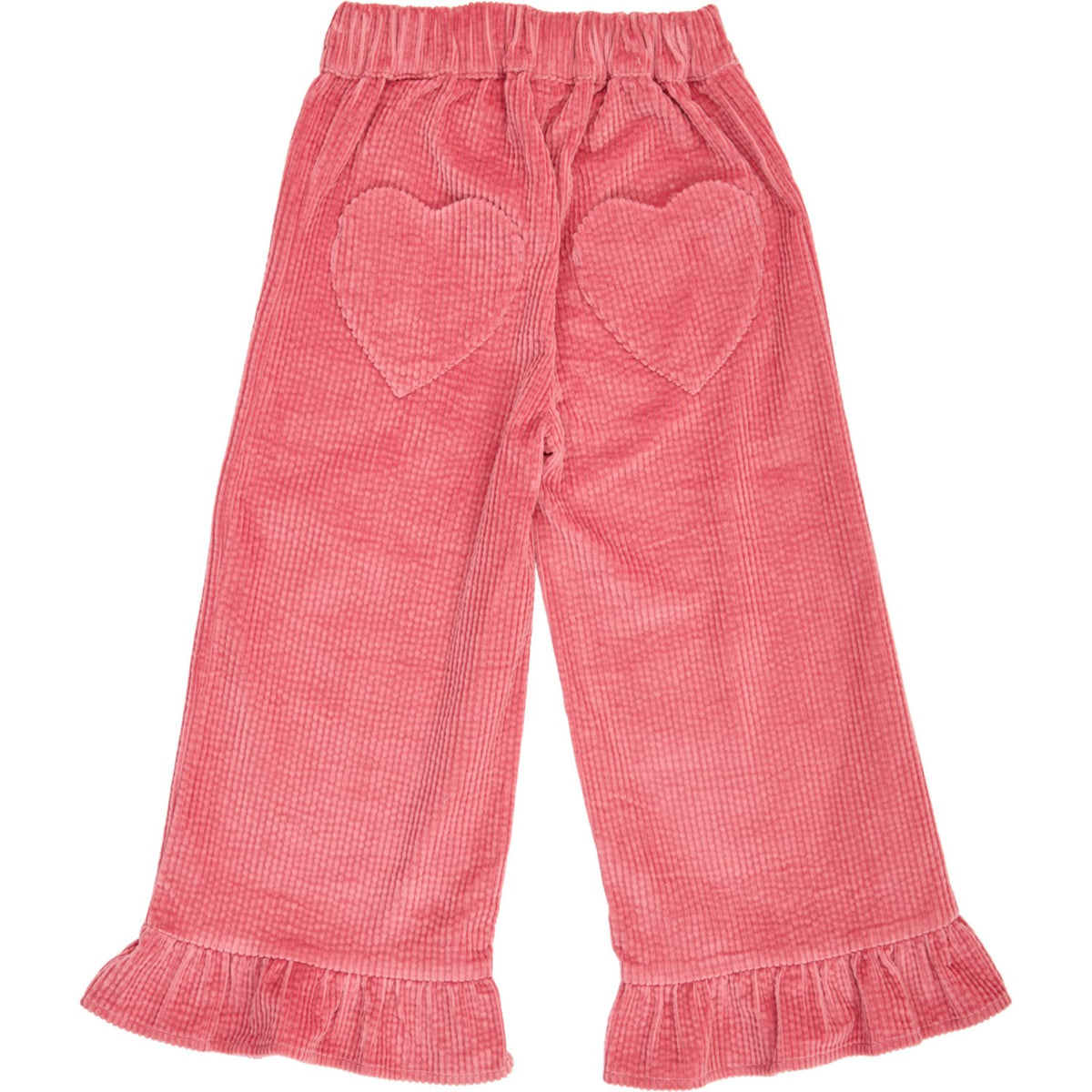 Müsli Baroque Rose Corduroy Frill Wide Leg Byxor