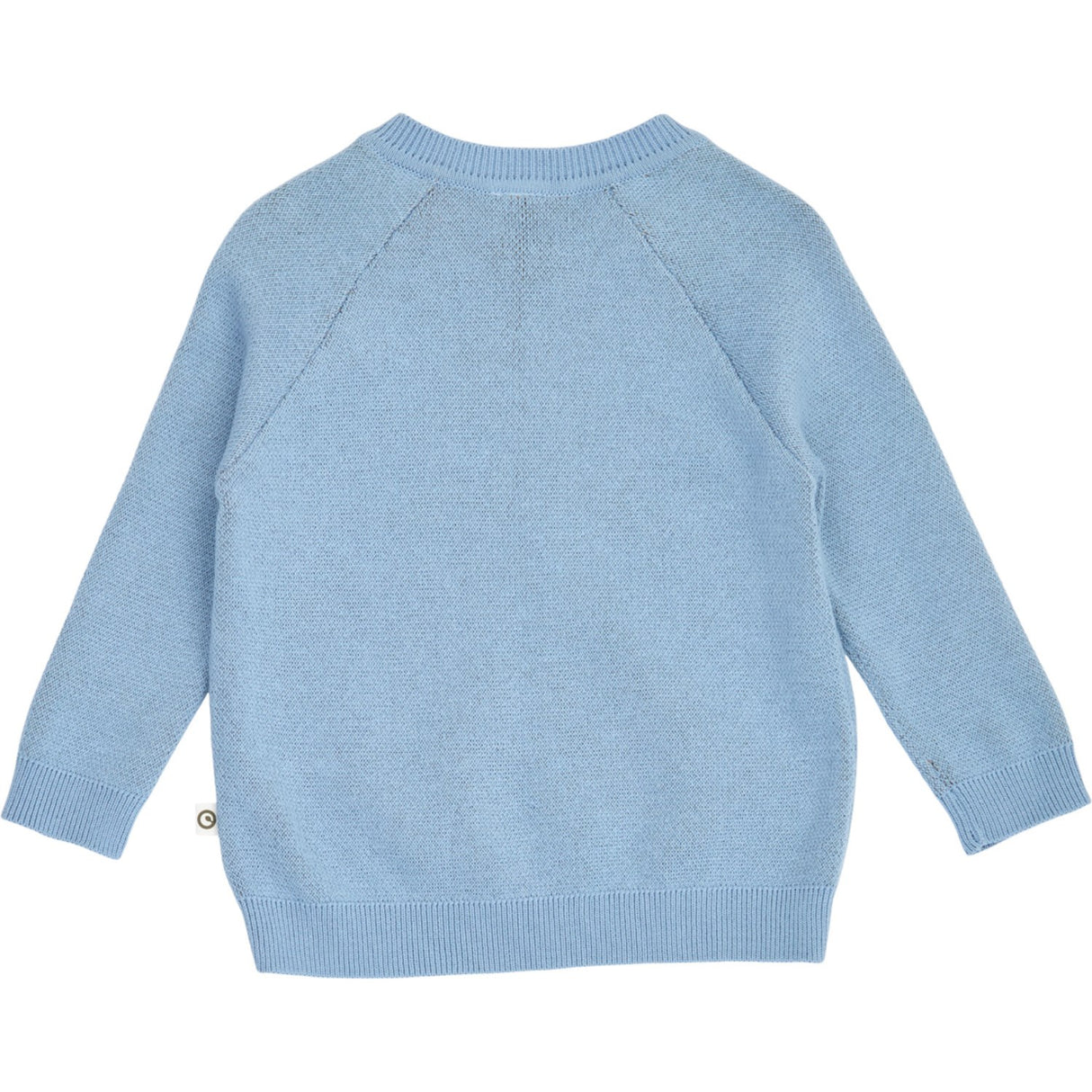 Müsli Soft Blue Storybook Stickad Jacquard Sweater Baby
