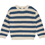 Müsli Navy Stickad Stripe Sweater