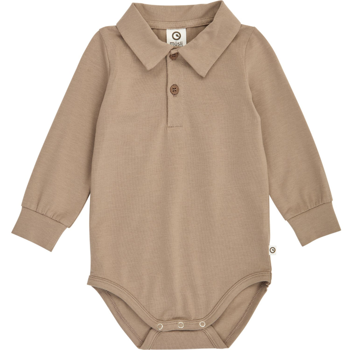 Müsli Walnut Cozy Me L/S Skjorta Body