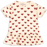 Konges Sløjd Amour Rouge Basic Frill Tee Gots