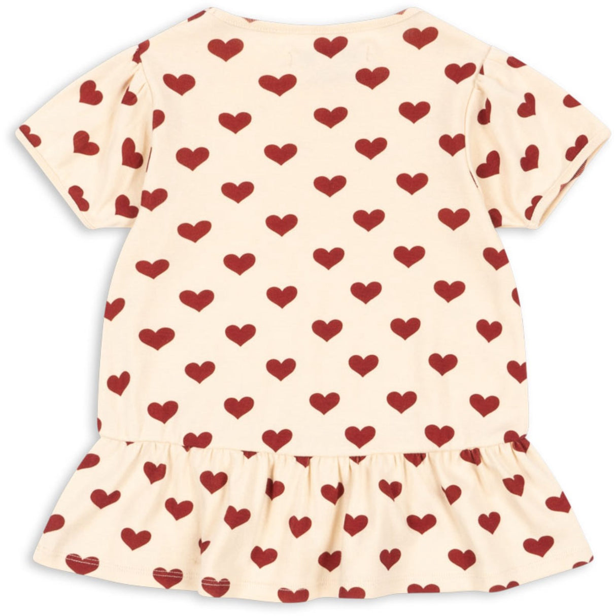 Konges Sløjd Amour Rouge Basic Frill Tee Gots