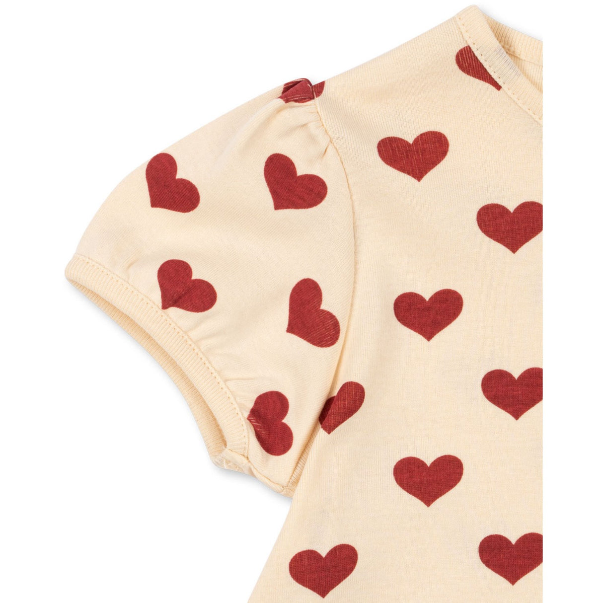 Konges Sløjd Amour Rouge Basic Frill Tee Gots