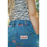 Konges Sløjd Ma Grande Cerise Denim Magot Printed Kjol Gots