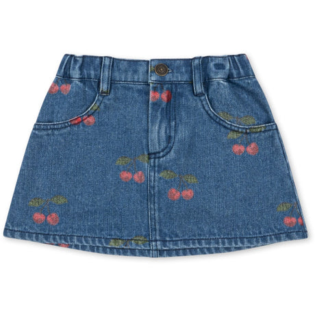 Konges Sløjd Ma Grande Cerise Denim Magot Printed Kjol Gots