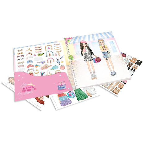 TOPModel Stickerbook Shopping Tour
