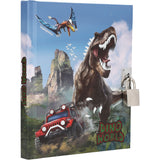 Dino World Dagbok Med Padlock
