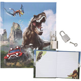 Dino World Dagbok Med Padlock