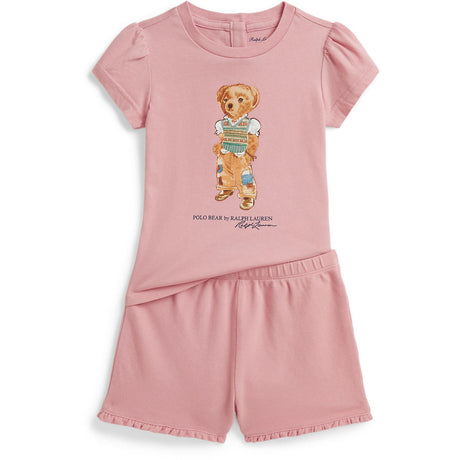 Ralph Lauren Baby Adirondack Rose Shorts Sett
