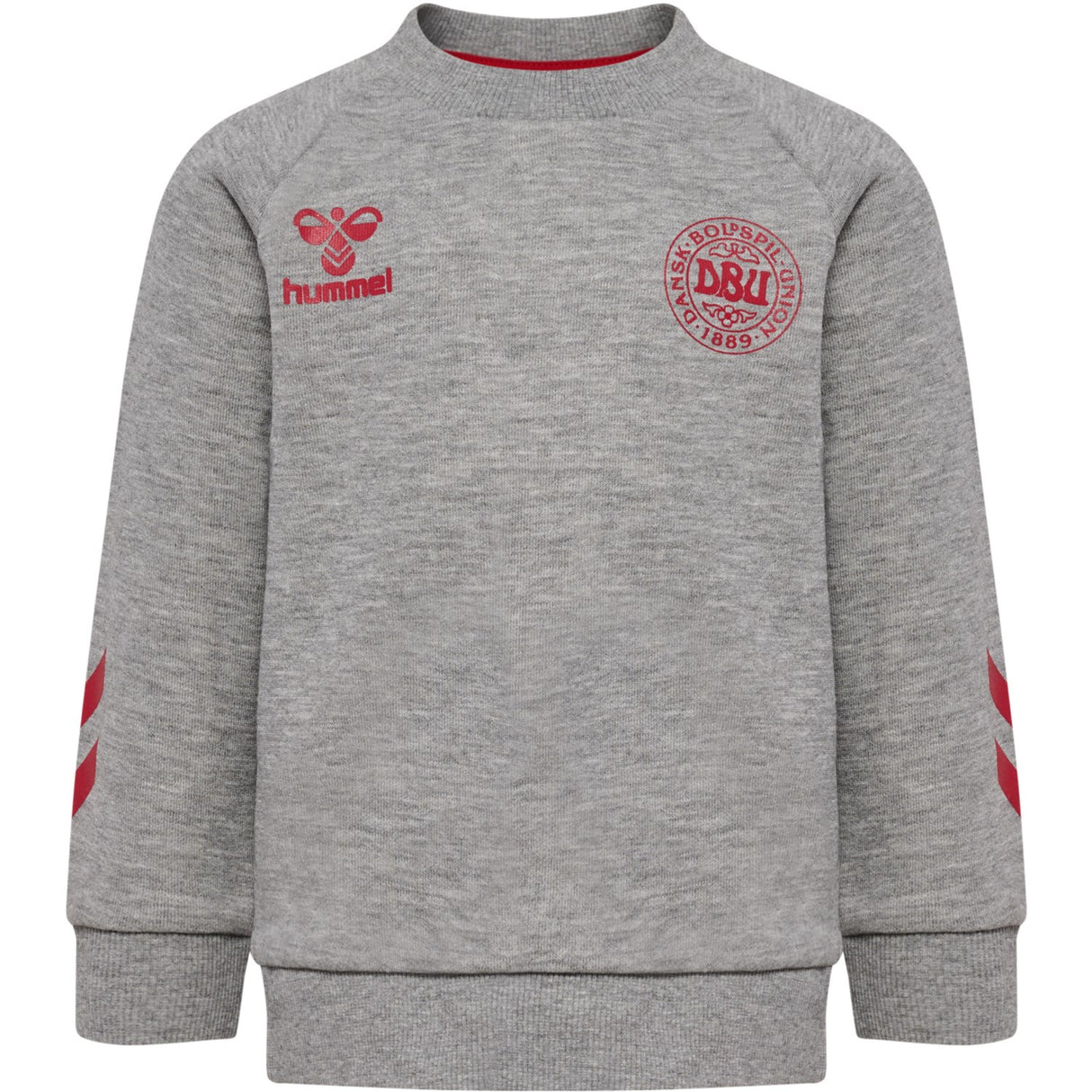 Hummel Grey Melange Mini Reg Dbu Crewneck