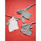 Hummel Grey Melange Jr Reg Dbu Shorts