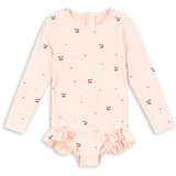 Konges Sløjd Cherry Coeur Rose Merle Ls Baddräkt Grs