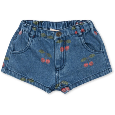 Konges Sløjd Ma Grande Cerise Denim Magot Shorts Gots