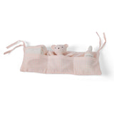 Smallstuff Delicate Rose Gingham Förvaring Med Accessories Til Dukkeseng