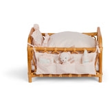 Smallstuff Delicate Rose Gingham Förvaring Med Accessories Til Dukkeseng