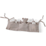 Smallstuff Delicate Nature Gingham Förvaring Med Accessories Til Dukkeseng